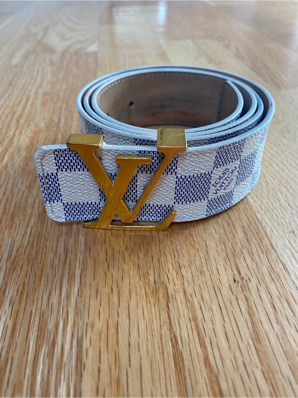 Louis Vuitton Damier Belt Size 90/36